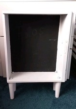 Schrank Regal aus alter Schublade Kreidefläche Shabby Chic Dekoregal Weihnachten