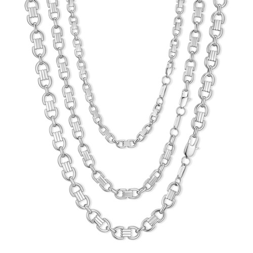 Herren kette silber edelstahl - herren,