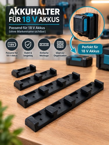 Akkuhalterung bis fach - 4,