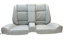 Original BMW E36 Cabrio Leder Grau Rücksitzbank Rücksitz Hinterlehne