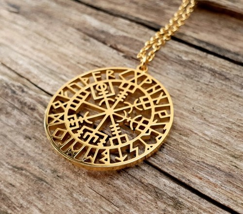 Anhänger vegvisir wikinger - anhänger,