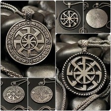 Halskette mit Sonnenrad