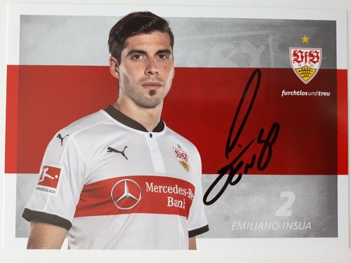 Emiliano insua autogrammkarte - insua,