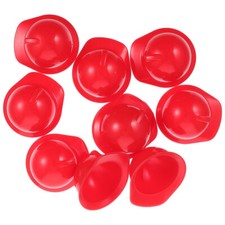 10 Pcs Helmmodellspielzeug Arbeit Mini-Puppenhelm Bau Party Gefälligkeiten