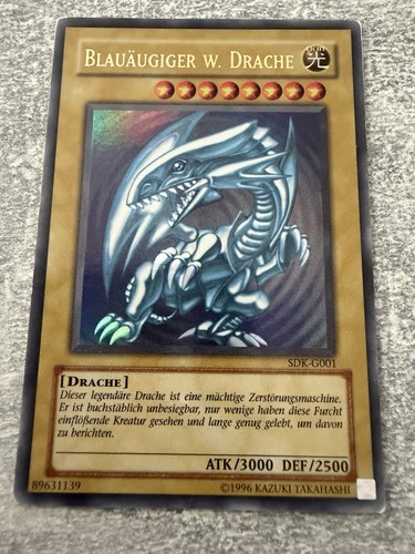 Blauäugiger weißer - yu-gi-oh,