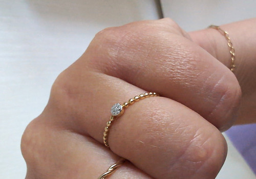 585 gold ring 14k gelbgold - ring,