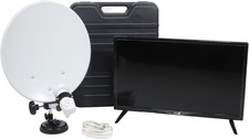 EasyFind Camping-Set Satanlage Travel 24" LED TV Fernseher Triple Tuner 1623702