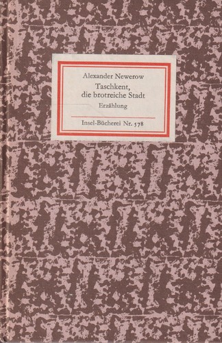 Insel bücherei 578 taschkent - insel-bücherei, 578,