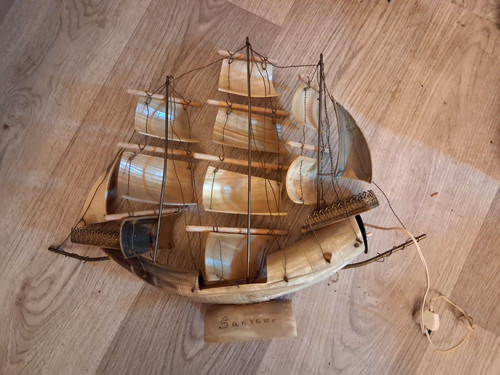 Segelschiff sanremo aus - segelschiff, horn