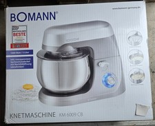 BOMANN Küchenmaschine 5,0 L Schüssel Knetmaschine KM 6009 CB Titan