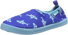 Playshoes Jungen Badeschuhe Schwimmschuhe Aqua-Schuhe Slipperi, blau, 20/21 EUR