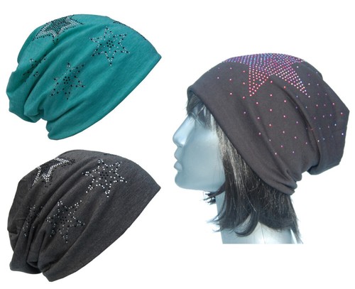 Strass beanie cool4 damen - beanie,