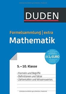 Duden formelsammlung extra - formelsammlung,