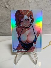 Nobara Kugisak Trading Card Waifu Goddess Story Anime Girl holo Karte Manga Sexy