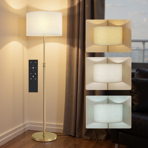 Homcom dimmbare stehlampe - homcom,
