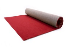 Eventteppich SALSA Bordeaux Messeteppich Läufer Hochzeitsteppich versch. Größen