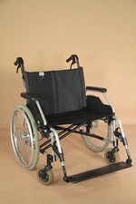 Rollstuhl Meyra XL mit Begleitpersonbremse Faltrollstuhl SB 65 cm #9532