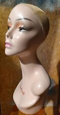 Mannequin Haar Hut Puppe Restposten Übungskopf Friseur unbenutzt