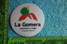 Alter Aufkleber Reise Urlaub Spanien Kanaren Insel LA GOMERA 