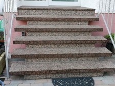 Treppenstufe aussen Rosso