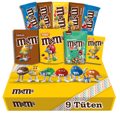 Fan box i - m&m´s, schokolinsen
