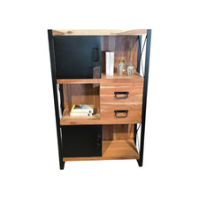 Ludwig Gutmann Regal Downtown Akazie Massiv Gebeizt Und Lackiert Rahmen 