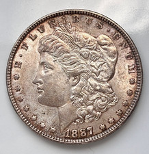 1 Morgan Dollar 1887 USA