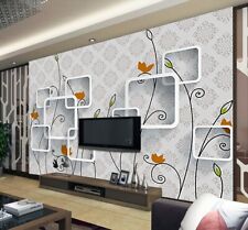 3D Blume Muster Q7235 Tapete Wandgemälde Fototapete Selbstklebend Kay