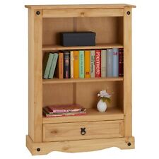 Regal Bücherregal Bücherschrank Mexiko-Stil Mexico Möbel Kiefer massiv gebeizt