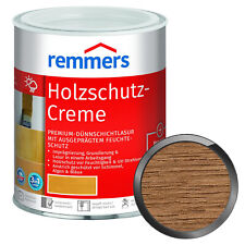 REMMERS HOLZSCHUTZ-CREME 2.5 LTR Holzschutzlasur Holzcreme Holzgel FARBWAHL