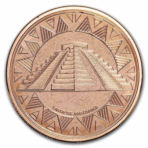 Unze 999 kupfer maya - 1,