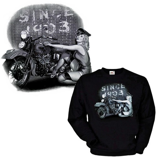 Biker sweatshirt motorad - ,
