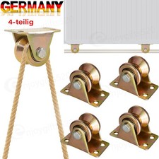 4x Umlenkrollen Für Seile