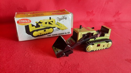 Vintage tiny tonka loader - vintage, "tiny