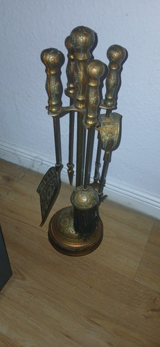 Kaminbesteck brass fireside - kaminbesteck,