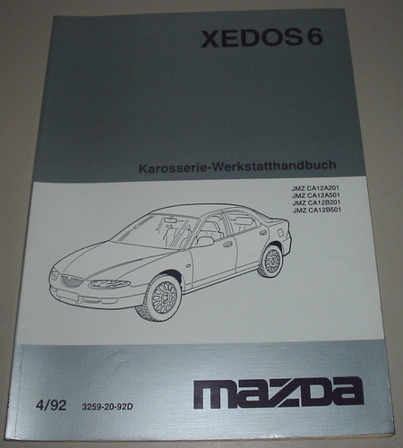 Werkstatthandbuch mazda xedos - mazda,