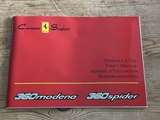 Ferrari 360 Modena 360 Spider