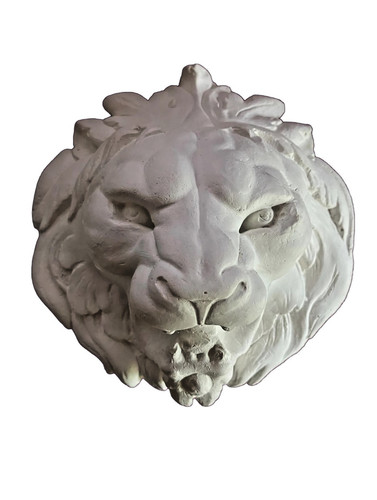 Löwenkopf skulptur relief - löwenkopf,