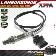 Lambdasonde vor + Nach Kat für Opel Astra G F67 F07 Vectra B J96 Zafira A F75