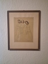 Alte Farb- Lithographie 