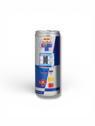 Red bull tetris can - tetris, game