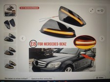2x LED Blinker Spiegel Kit für Mercedes Benz C Klasse W204 S204 W639