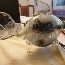 große Glasfigur Fisch Murano?