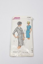 Schnittmuster burda 2 2021 Gr. 46 OW:104 Vintage Retro Kleid Nähen 50er 60er