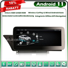 10.25" Android 11 IPS Autoradio GPS Navi Audi A4 A5 B8 S4 S5 CarPlay DAB+ CanBus