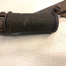 alte Fußrasten Soziusfußraste AWO BK 350 RT NSU BMW original 40-50er Jahre