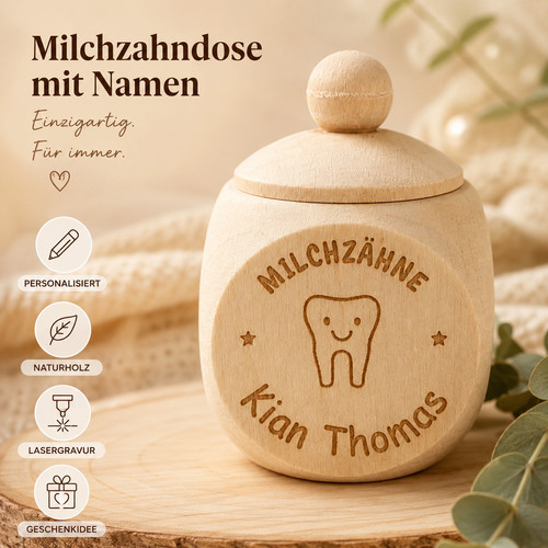 Zahndose personalisiert mit