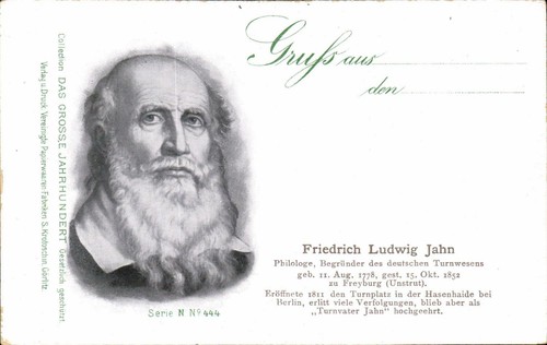 Turnen grusskarte - (70878),