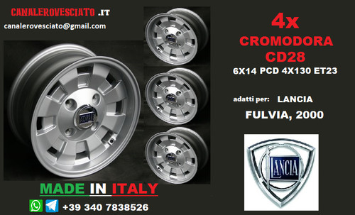 Cerchi cromodora cd28 - 4,