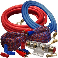 Dietz 20110 10mm² Kabel Set Car-Hifi Auto Kabel Satz für Endstufe Verstärker Amp